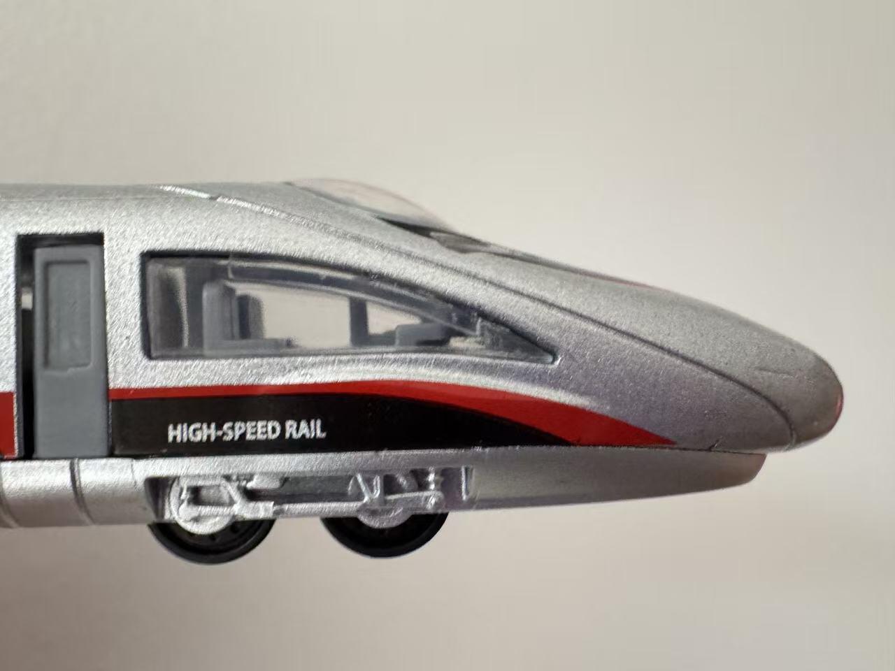 零元拍：中国高铁总工程师梁建英亲签12306官方复兴号动车组模型具有划时代意义的CH380 合金模型！