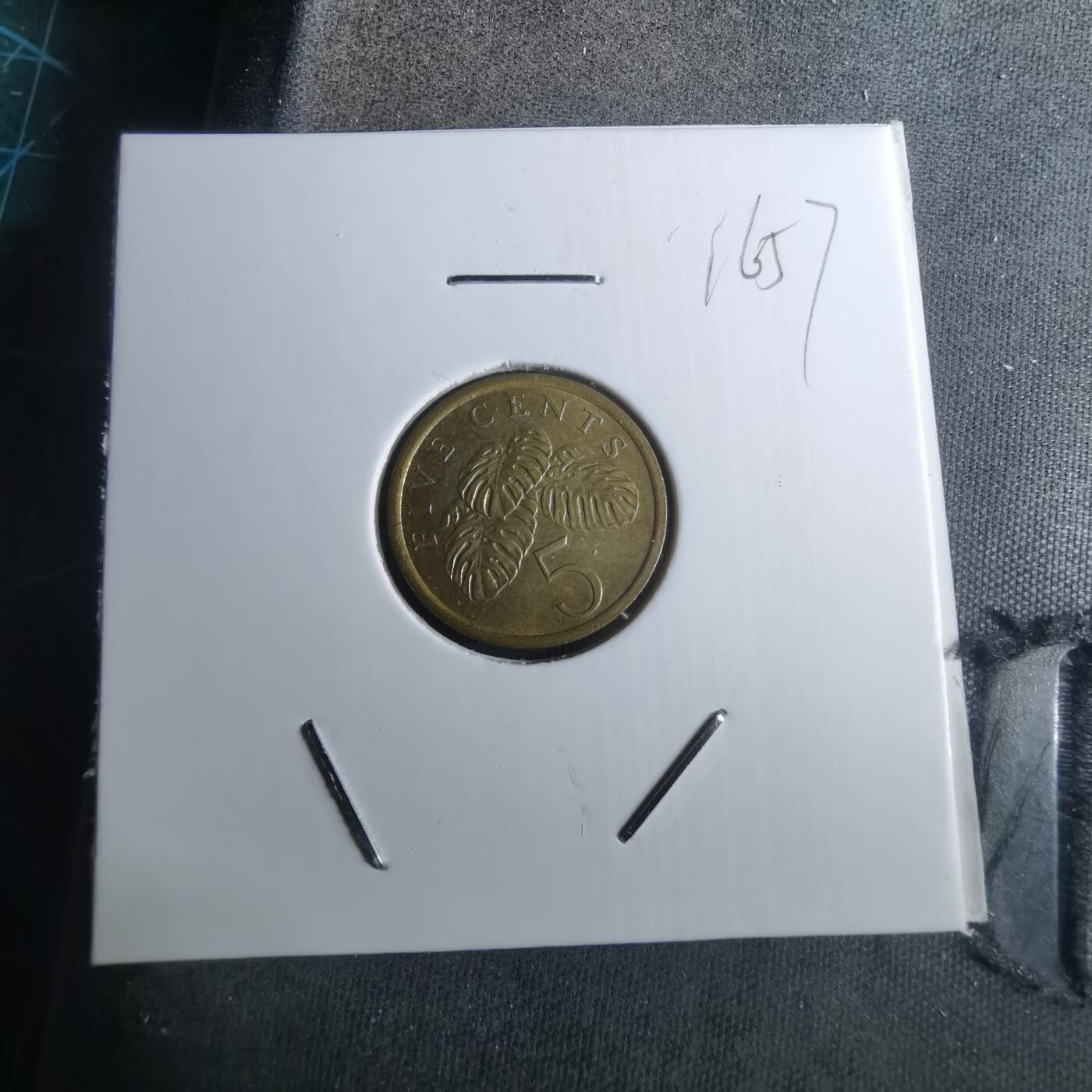 沼泽如烟--第916场 新加坡1986年五分