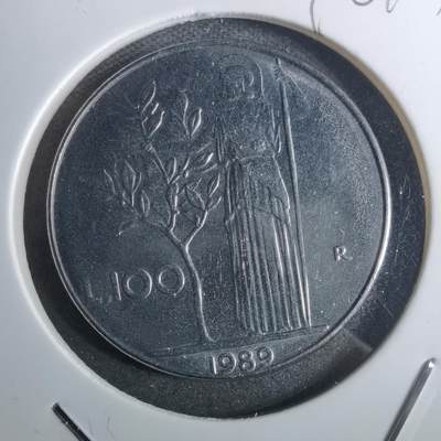 沼泽如烟--第916场 - 意大利1989年100里拉