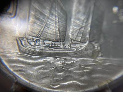 PCGS评级UNC-detail 1934 - Y-345 L&M-110 -壹圆船洋孙像 PCGS评级UNC-detail 1934 - Y-345 L&M-110 -壹圆船洋孙像