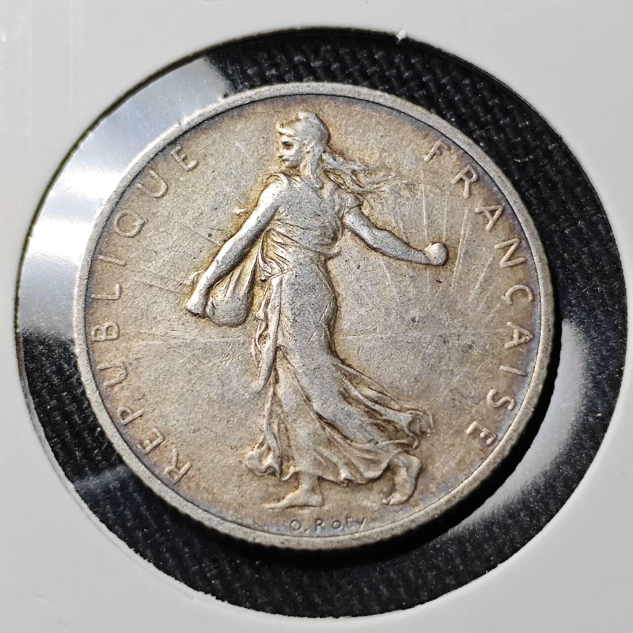 KK钱币收藏小铺 （套币 好品/批量散币 银币）专场  2月预留时间 周末发货  1898法国1法郎银币