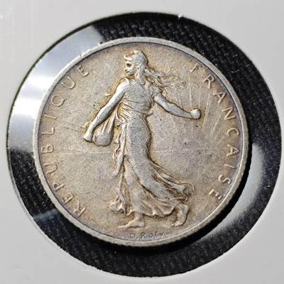 KK钱币收藏小铺 （套币 好品/批量散币 银币）专场  2月预留时间 周末发货 -  1898法国1法郎银币