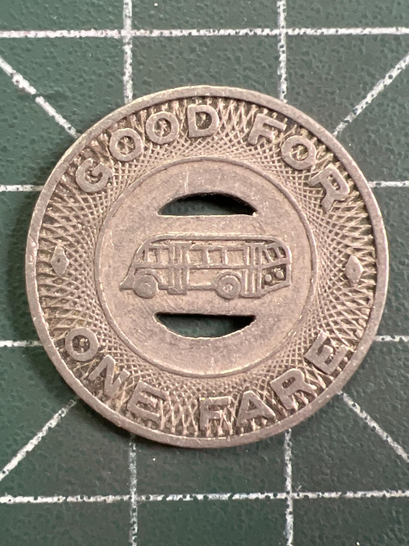 第1059 硬币专场 （无押金，捡漏，全场50包邮，偏远地区除外，接收代拍业务，本店十天发一次货） 公交代用币