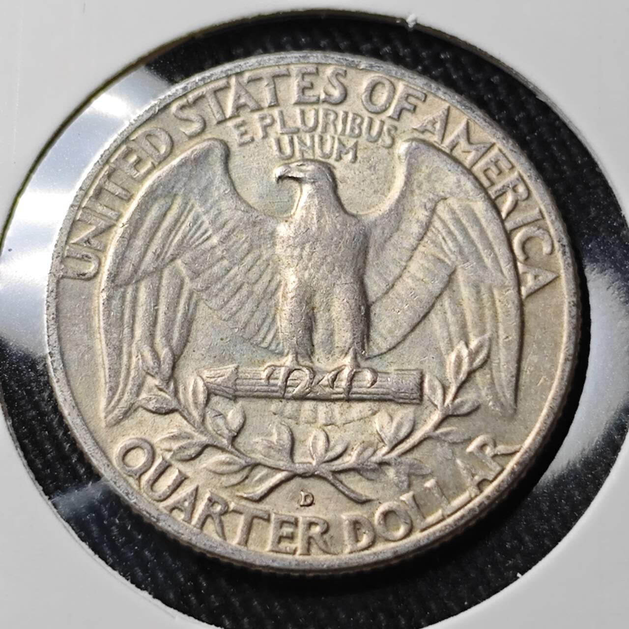 KK钱币收藏小铺 （套币 好品/批量散币 银币）专场  2月预留时间 周末发货   1959美国25分银币