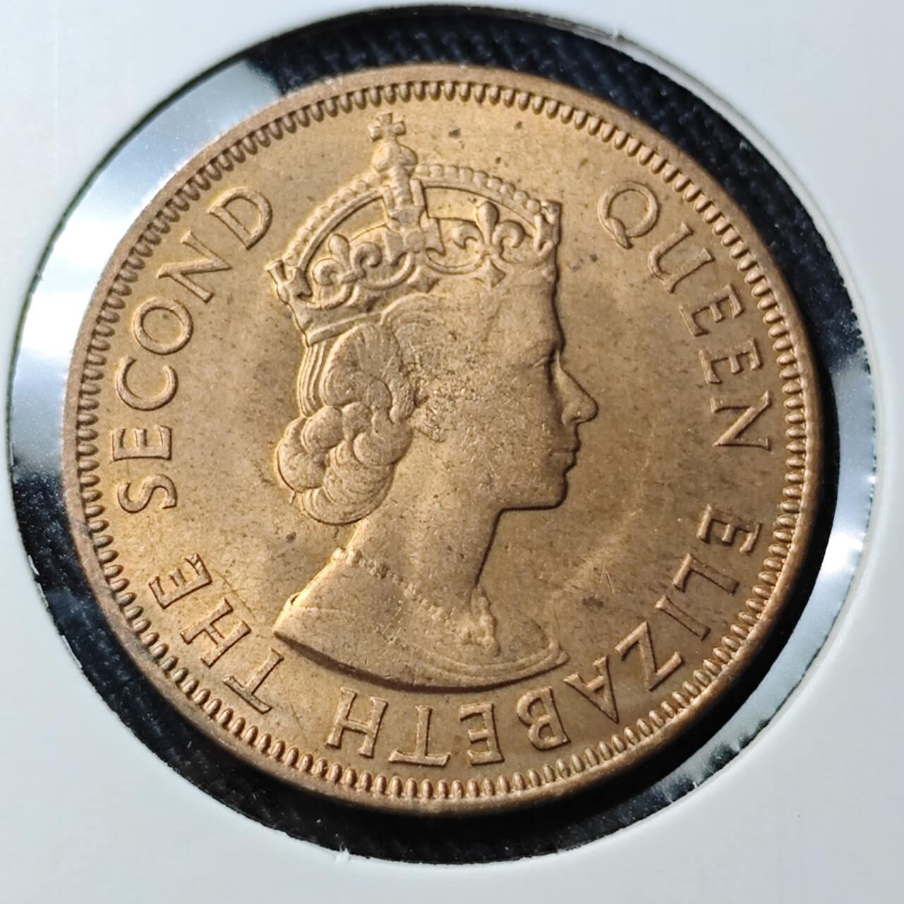 KK钱币收藏小铺 （套币 好品/批量散币 银币）专场  2月预留时间 周末发货  1956英属塞浦路斯5米尔 好品