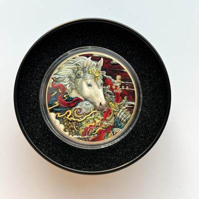 金牌收藏 x NAMI 马年纪念章(合金版）编号随机 - 金牌收藏 x NAMI 马年纪念章(合金版）编号随机