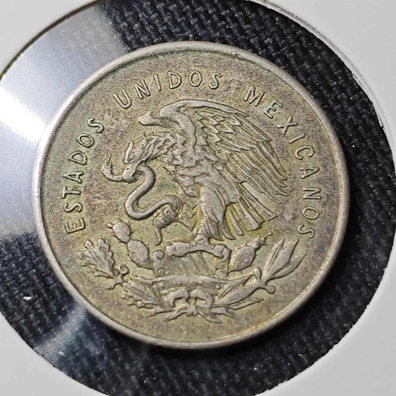 KK钱币收藏小铺 （套币 好品/批量散币 银币）专场  2月预留时间 周末发货  1952墨西哥25分银币