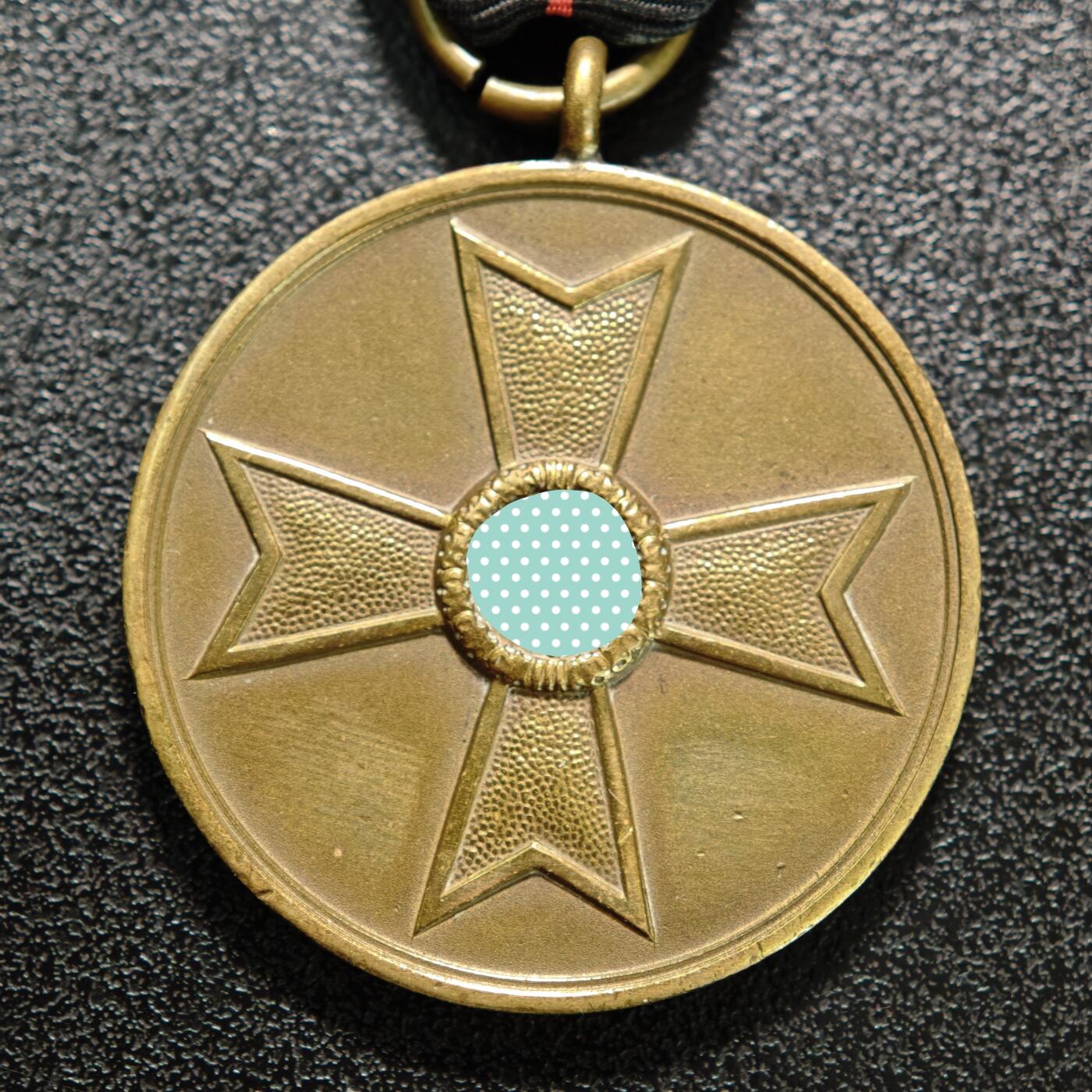 【德藏】世界币章拍卖第155期（拍品征集中~欢迎藏友联系） 1939年 德国民族社会主义工人党十字奖章 直径约：32.6mm/仅章；重约：15.8g（原图请联系客服）