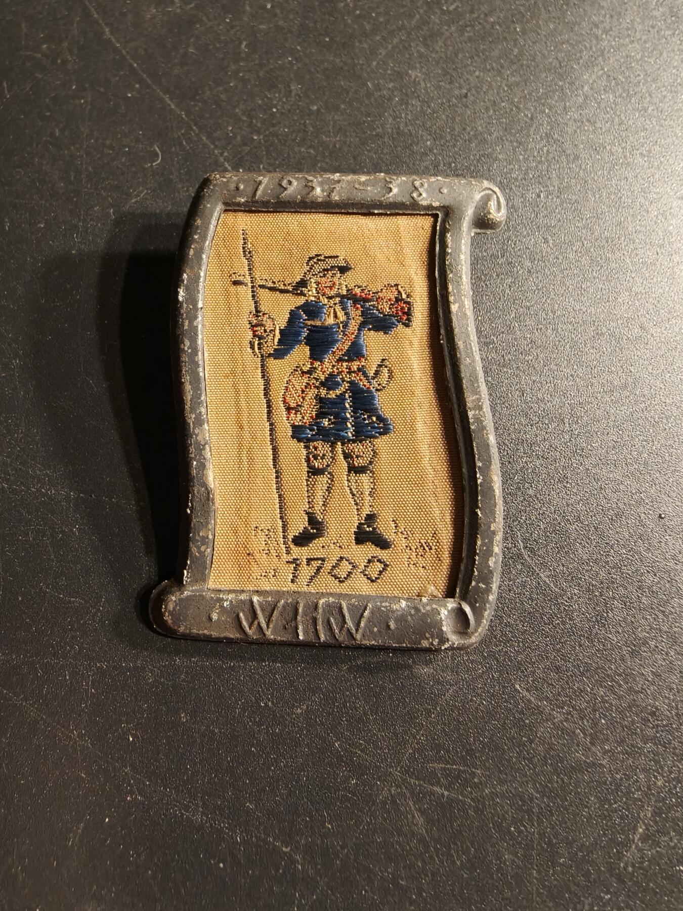 老王徽章第166期 德三WHW1700年普鲁士步兵证章