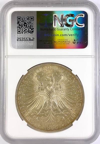 法兰克福少女2泰勒 1866年  NGC-MS63