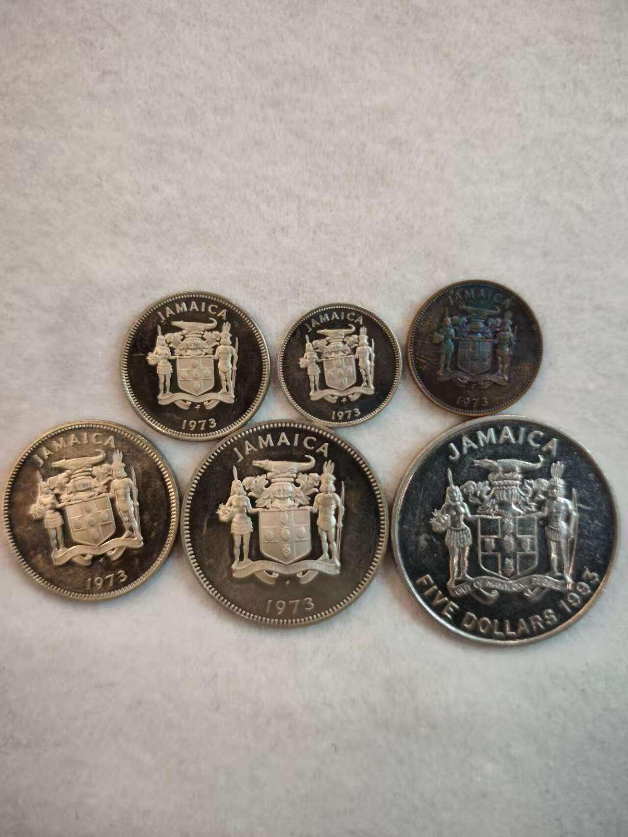 G&W世界散币，银币处理专场（第38场） 牙买加6枚套