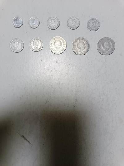 【20251203】非全新纸币第309场 - 朝鲜10枚硬币