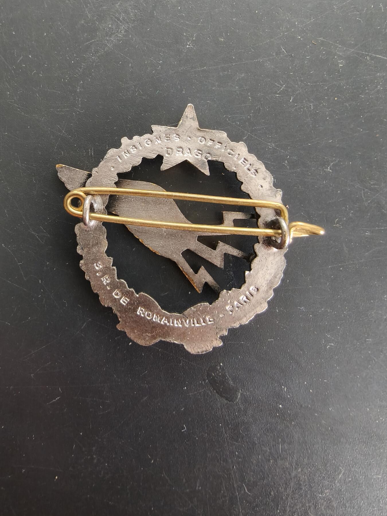 老王徽章第166期 法国空军学员无线电操作员证章