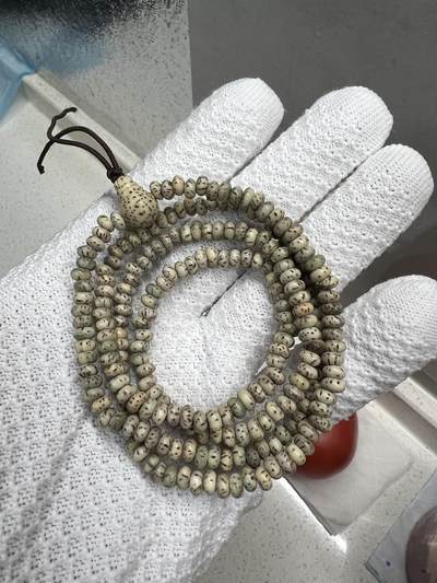 零元拍：W2 原生态星月菩提 石玉小米粒长串 200粒 4.9MM - 零元拍：W2 原生态星月菩提 石玉小米粒长串 200粒 4.9MM