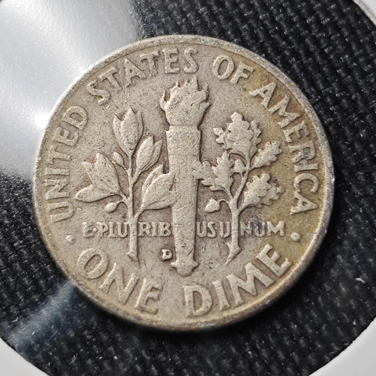 KK钱币收藏小铺 （套币 好品/批量散币 银币）专场  2月预留时间 周末发货   1956美国10分银币