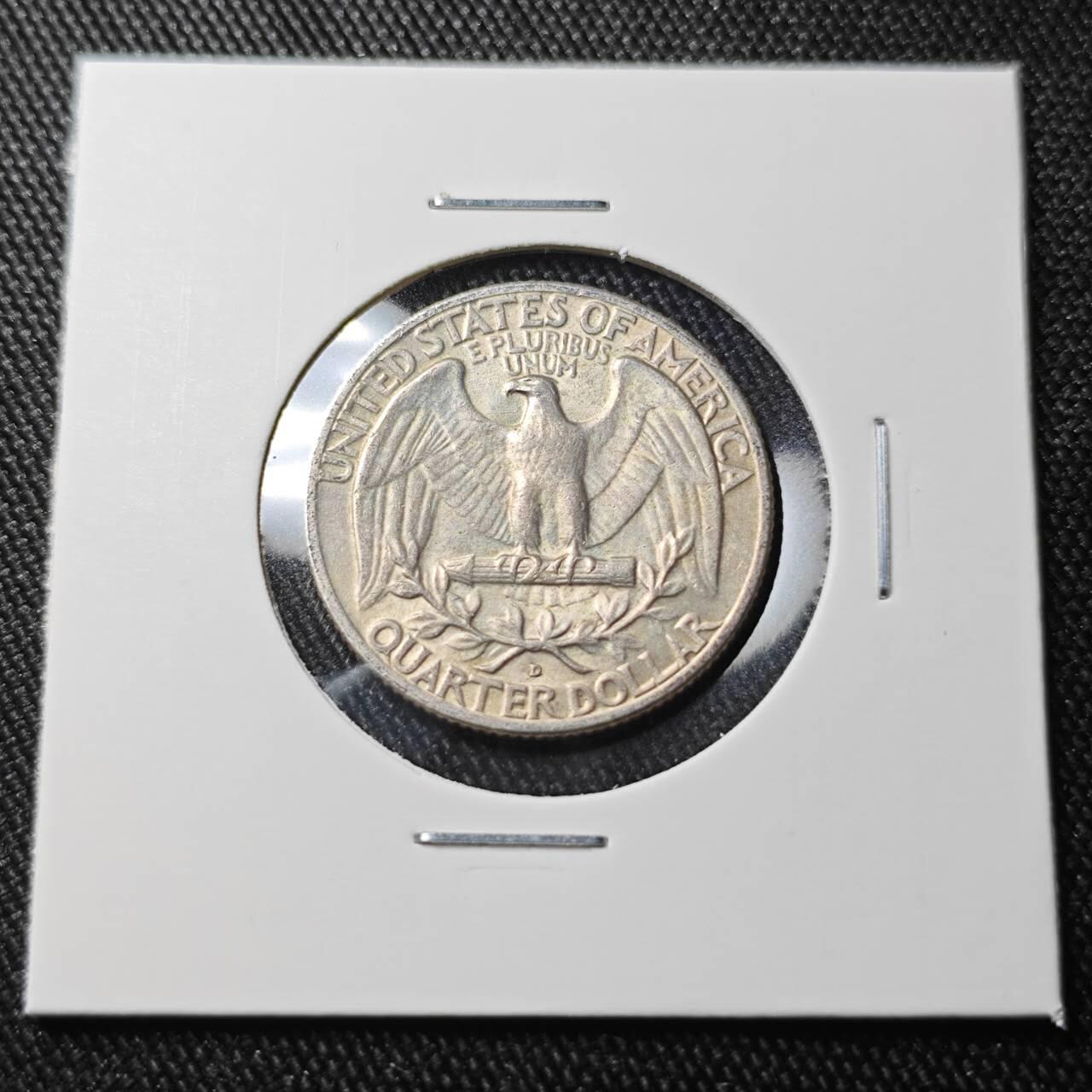 KK钱币收藏小铺 （套币 好品/批量散币 银币）专场  2月预留时间 周末发货   1959美国25分银币