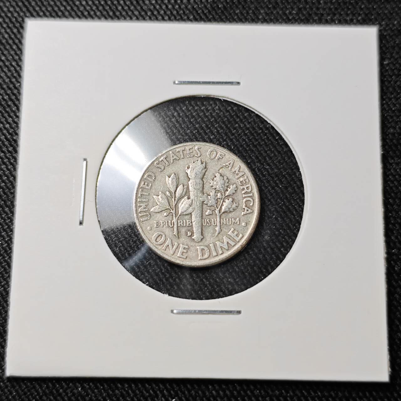 KK钱币收藏小铺 （套币 好品/批量散币 银币）专场  2月预留时间 周末发货    1962美国10分银币