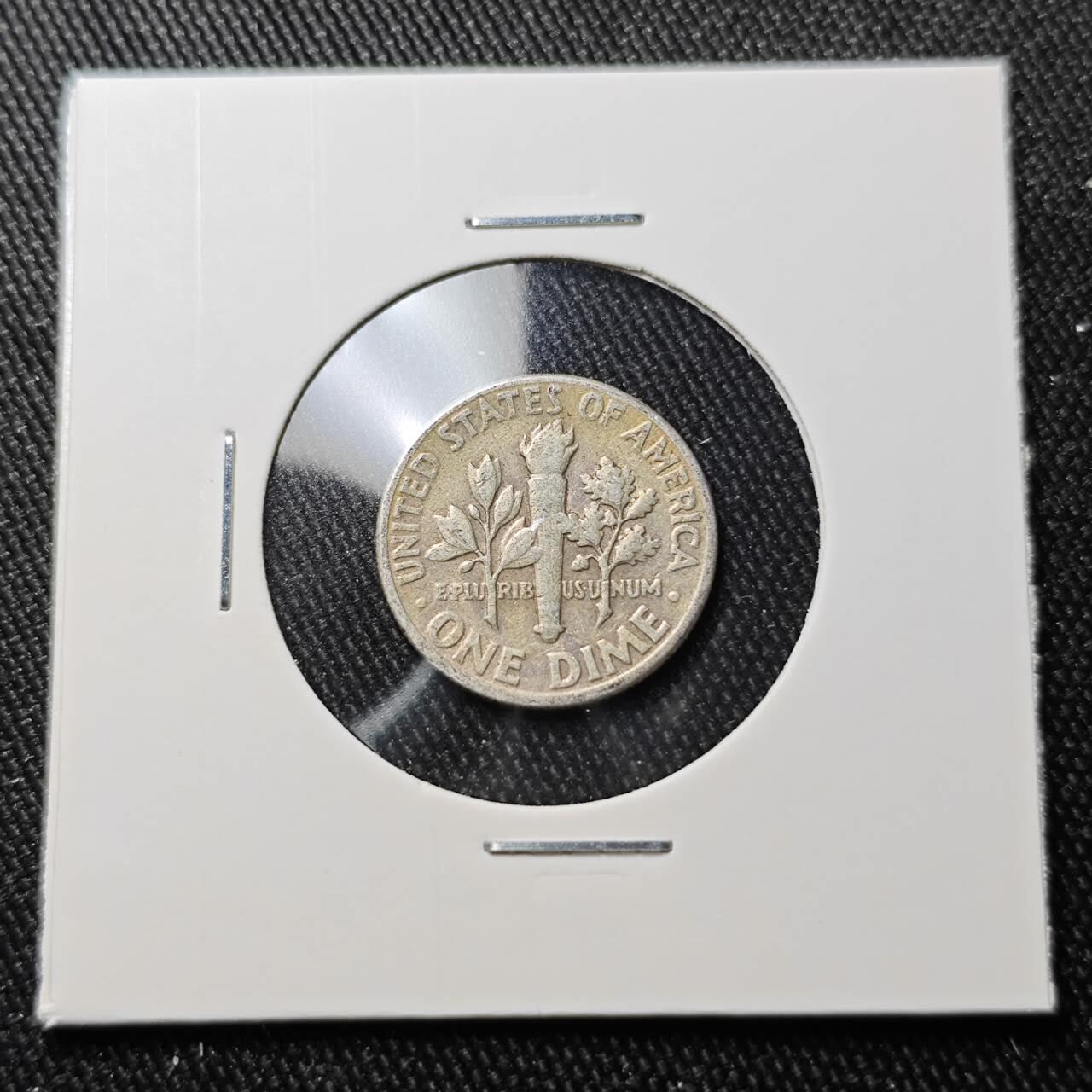 KK钱币收藏小铺 （套币 好品/批量散币 银币）专场  2月预留时间 周末发货   1956美国10分银币