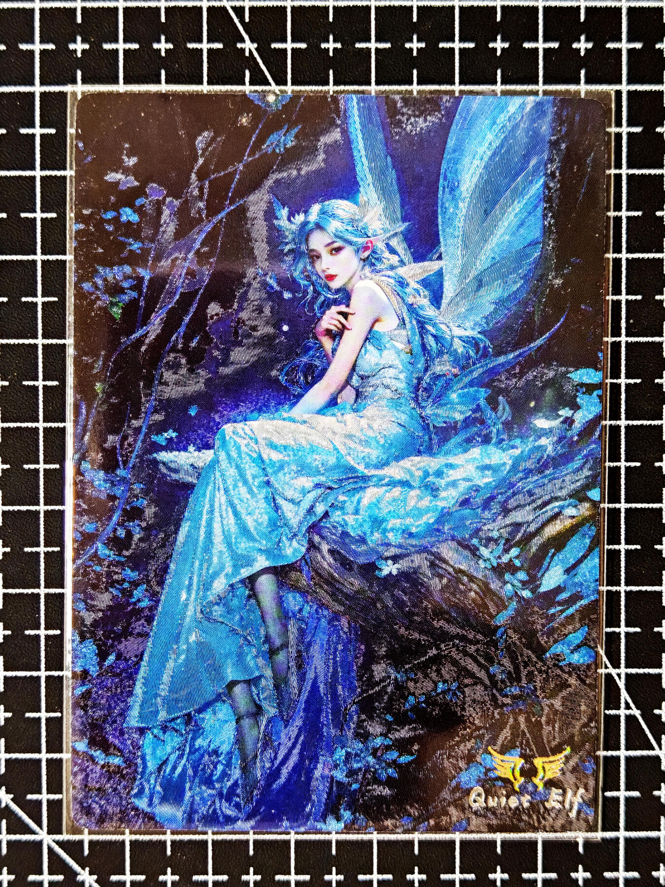 琦卡当当铺≯第23期★★回馈活动~买卖全部0佣金★★~【9点40结束】扫码加群抽[包邮券]~周六结束 奇点卡牌-盲袋系列-蓝色精灵-粗闪-1张