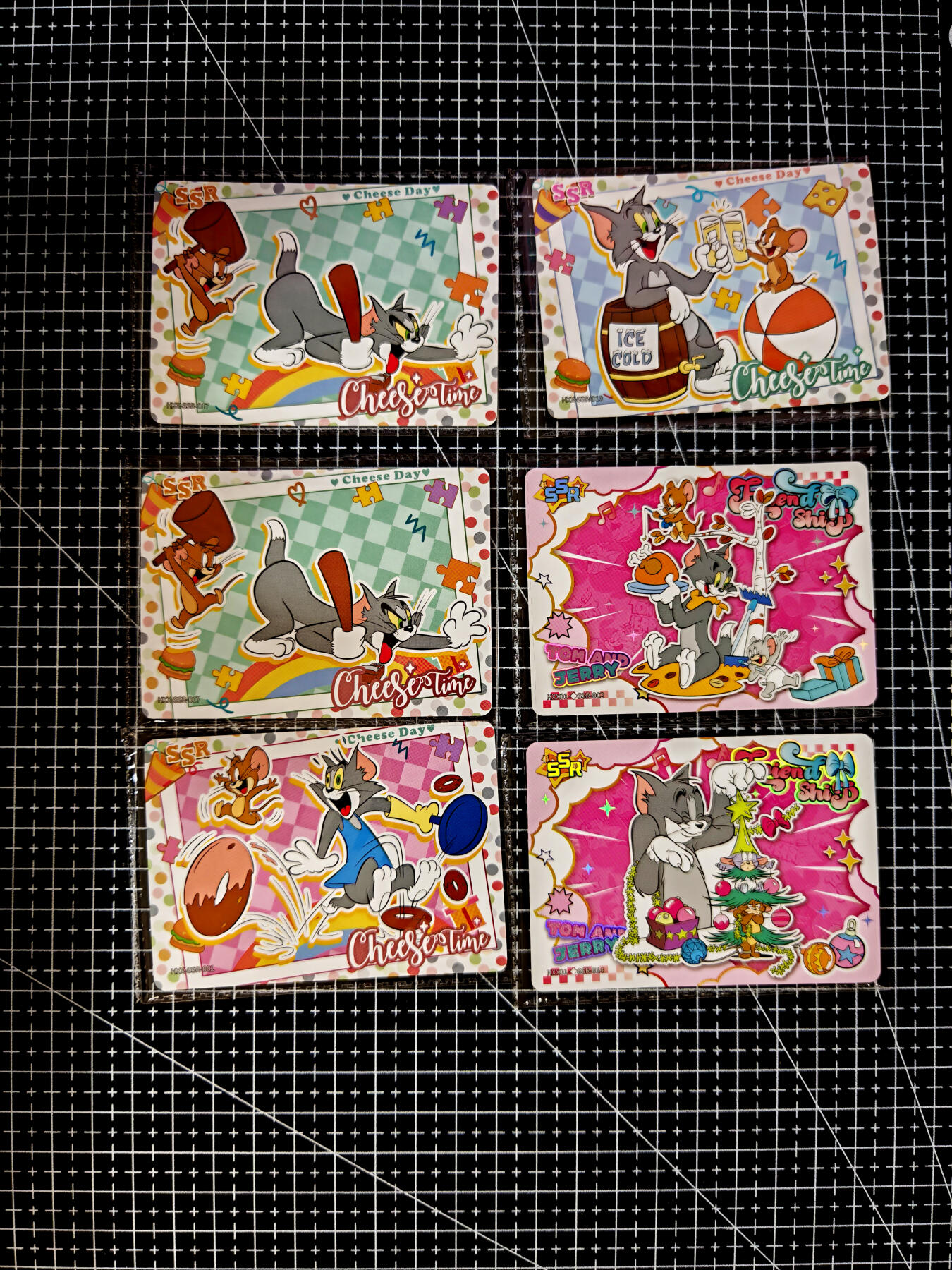 琦卡当当铺≯第23期★★回馈活动~买卖全部0佣金★★~【9点40结束】扫码加群抽[包邮券]~周六结束 卡游-猫和老鼠-散卡-6张