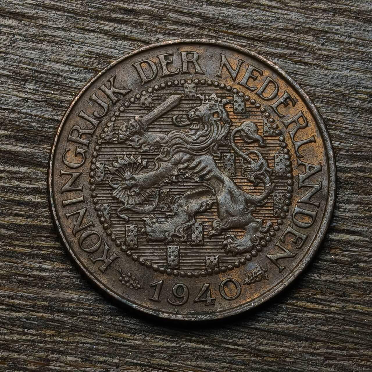 【铜匠收藏】★第133场★散币场，无佣金，30包邮。不满30元，支付5元运费。《接受代拍 代送NGC评级》 荷属安德列斯 1940年 1分 铜币