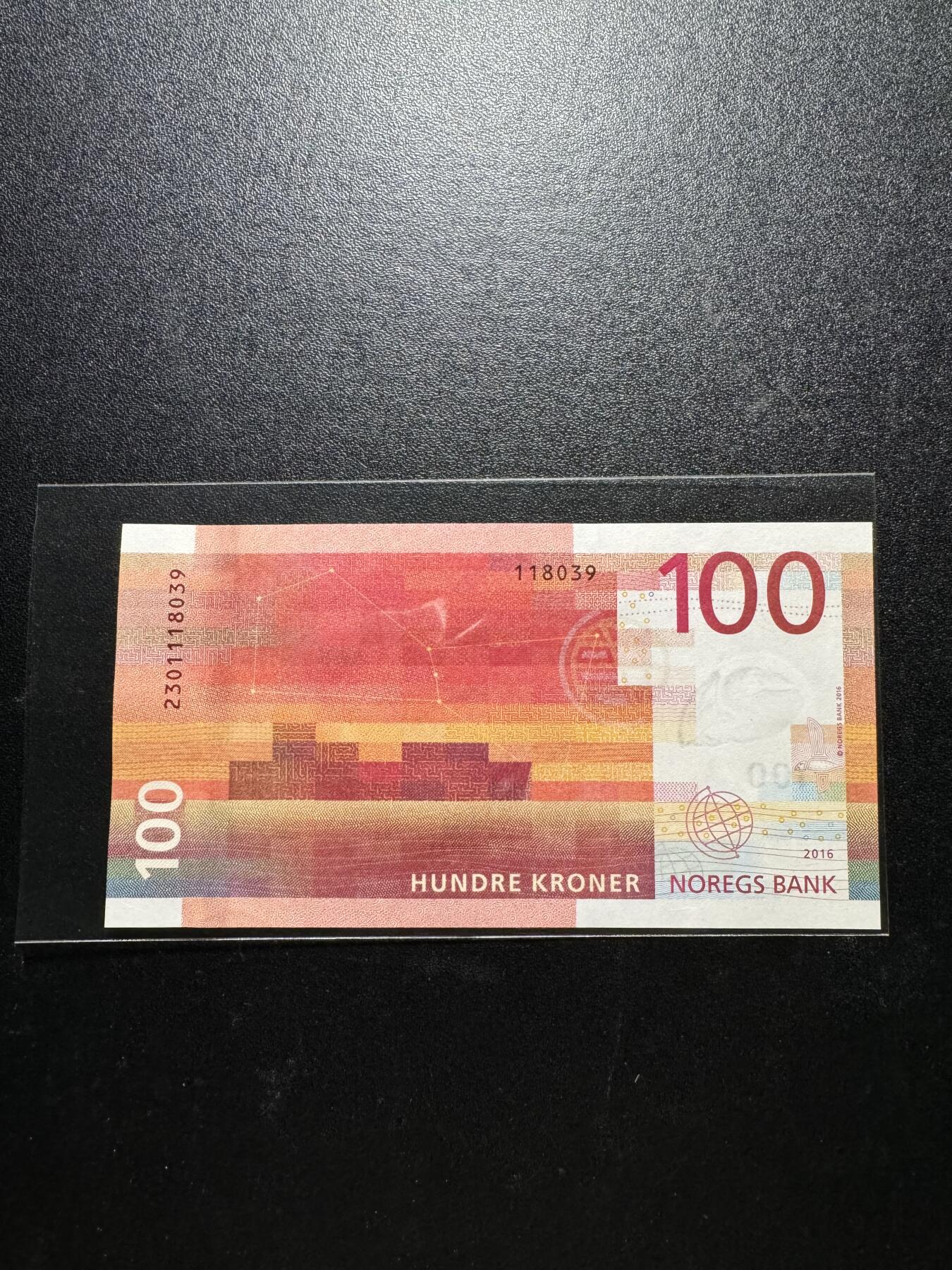 外币出坑 挪威100克朗【2301118039】