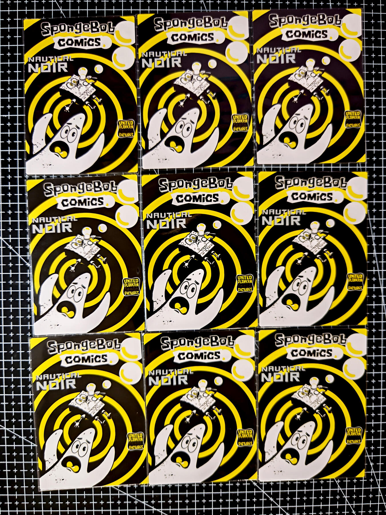 琦卡当当铺≯第23期★★回馈活动~买卖全部0佣金★★~【9点40结束】扫码加群抽[包邮券]~周六结束 海绵宝宝-粗闪-9张