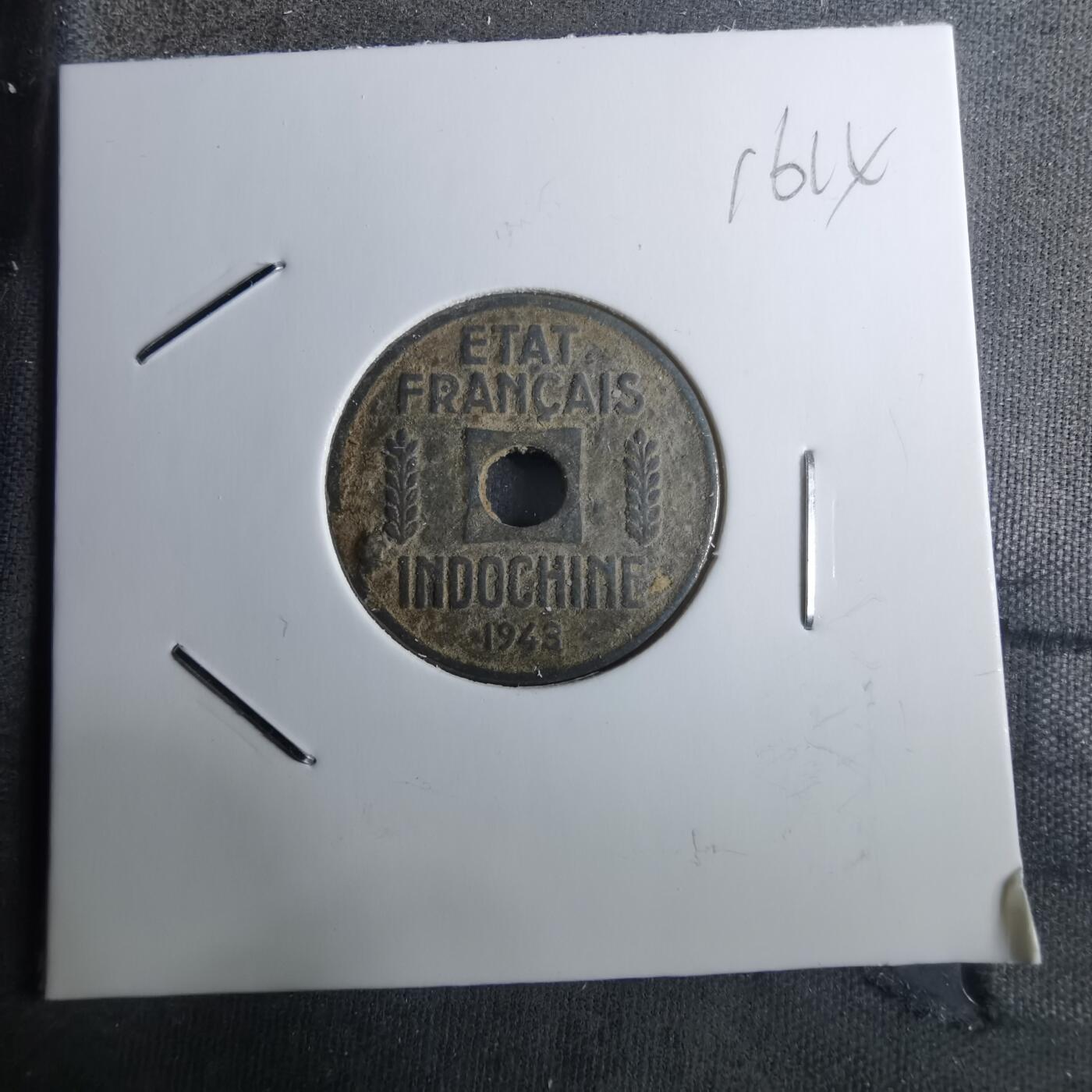 沼泽如烟--第916场 法属印度支那1943年¼分