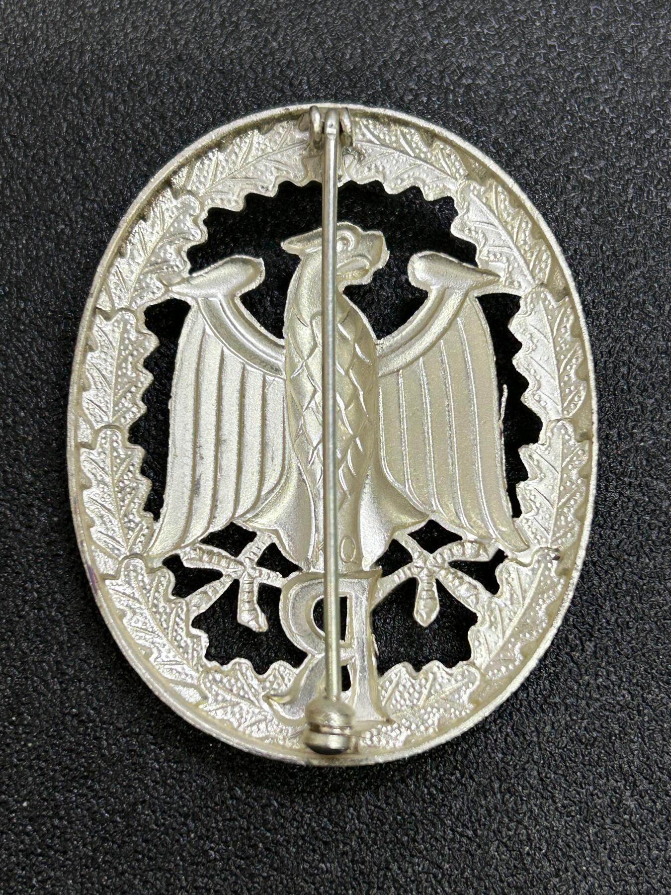 西秦中古拍卖第六十七期 西德 联邦德国 银级体能证章