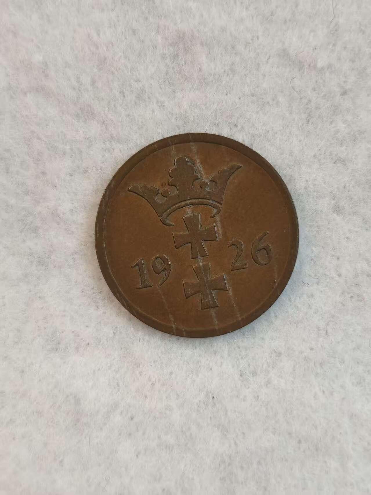 G&W世界散币，银币处理专场（第38场） 但泽1926年2芬尼