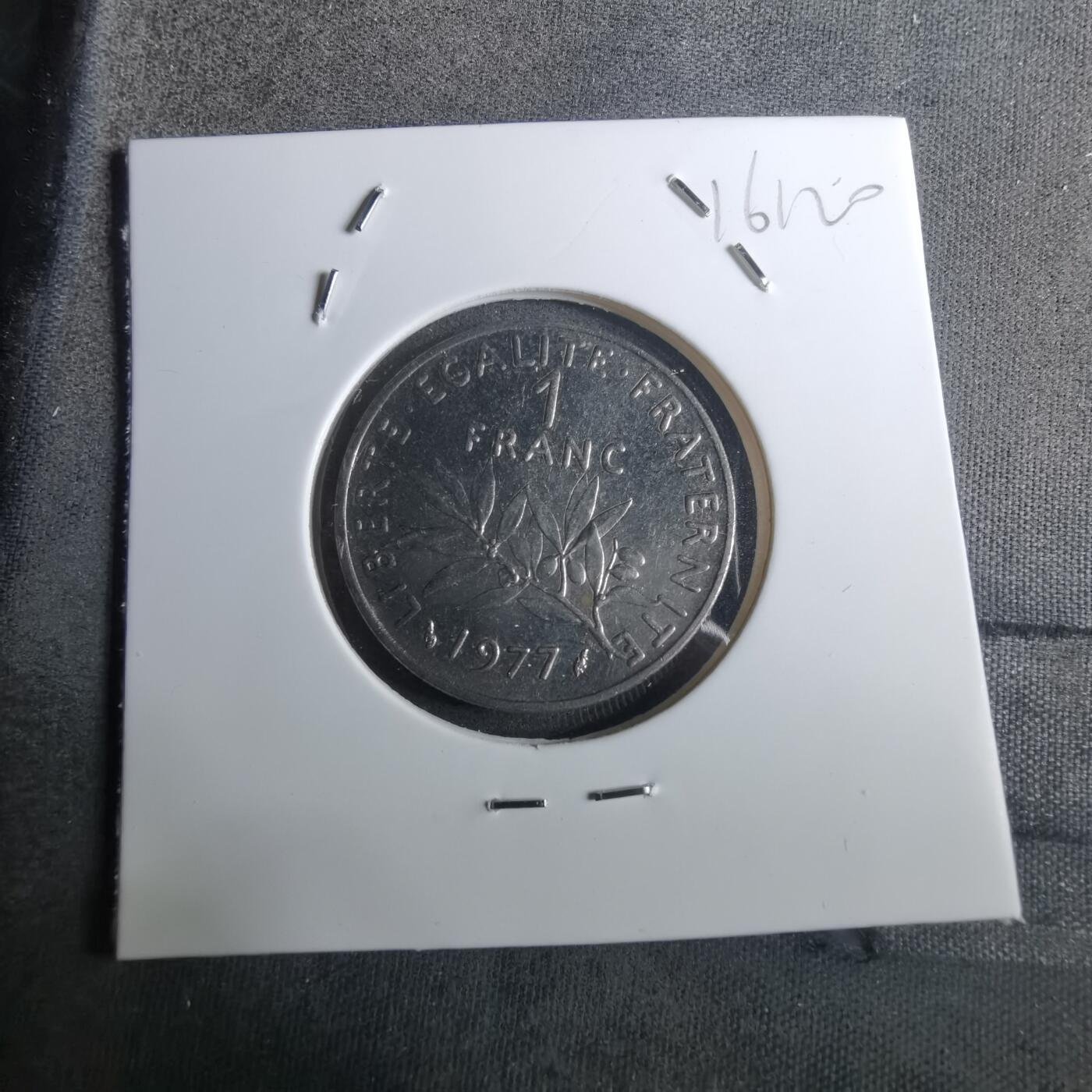 沼泽如烟--第916场 法国1977年1法郎