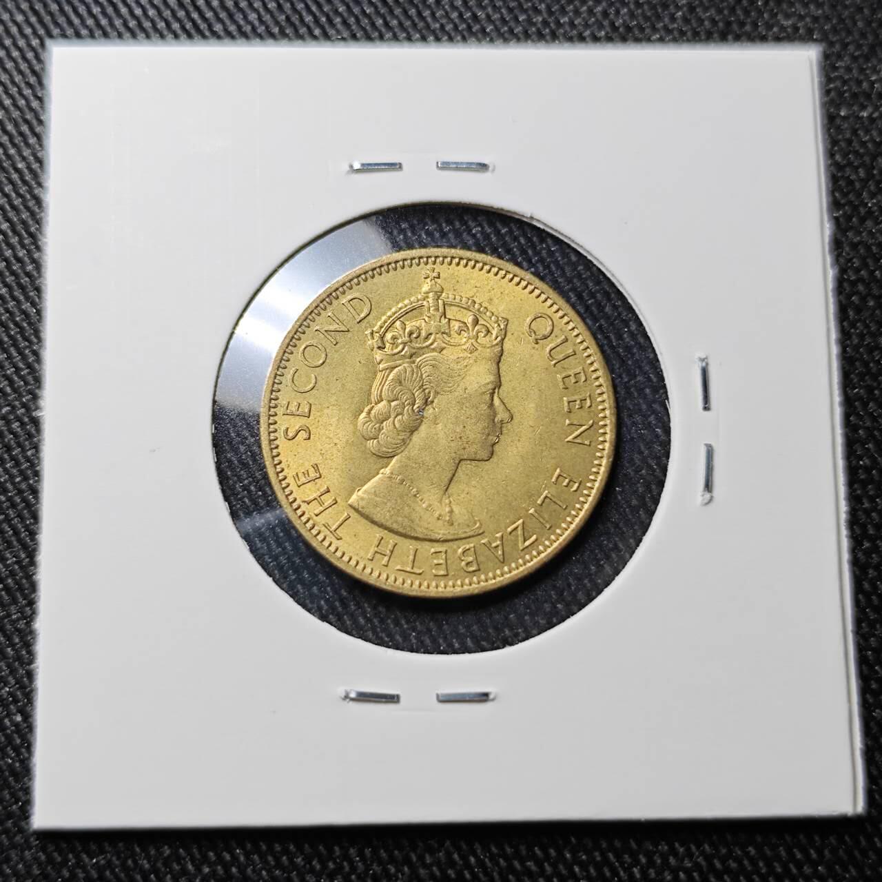 KK钱币收藏小铺 （套币 好品/批量散币 银币）专场  2月预留时间 周末发货  1963英属牙买加0.5分铜币 好品