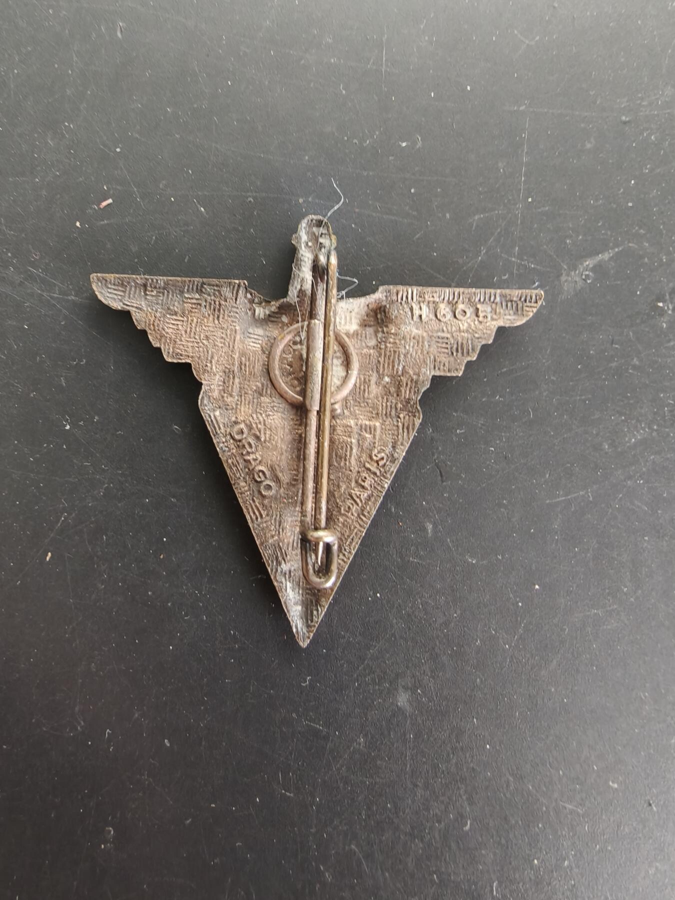 老王徽章第166期 法国陆军空降兵学校证章