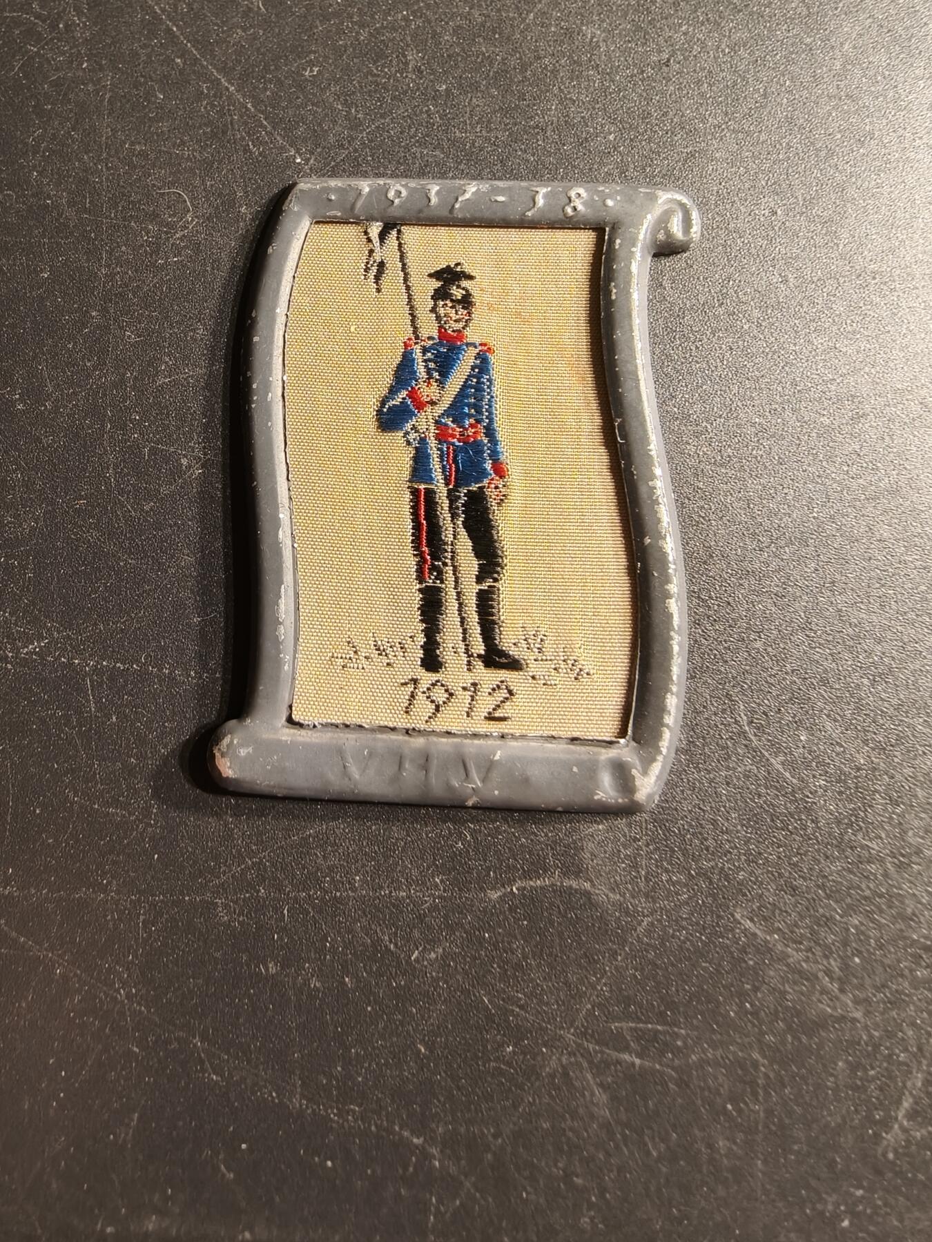 老王徽章第166期 德三WHW1912年德国枪骑兵证章