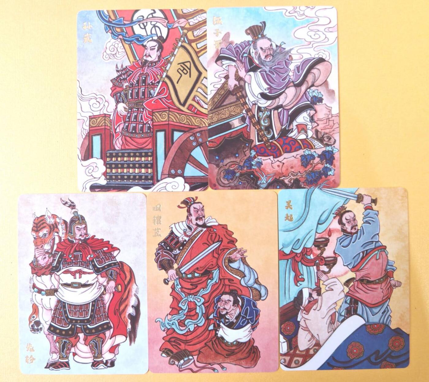 趣卡卡拍No.19期（无佣金免手续费，分享成交有奖） 【普卡】超吉梦 天命封神 赵洛严-春秋名将-普卡1套5张