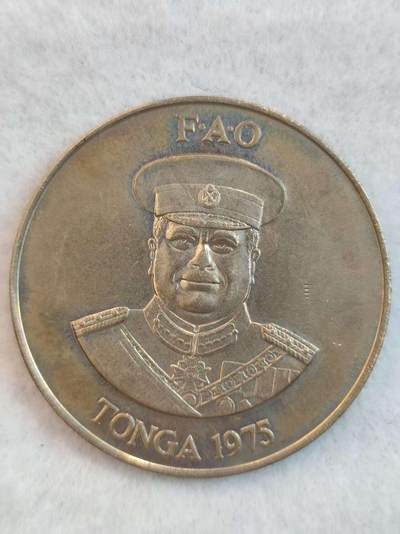 G&W世界散币，银币处理专场（第38场） - 汤加1975年1潘加