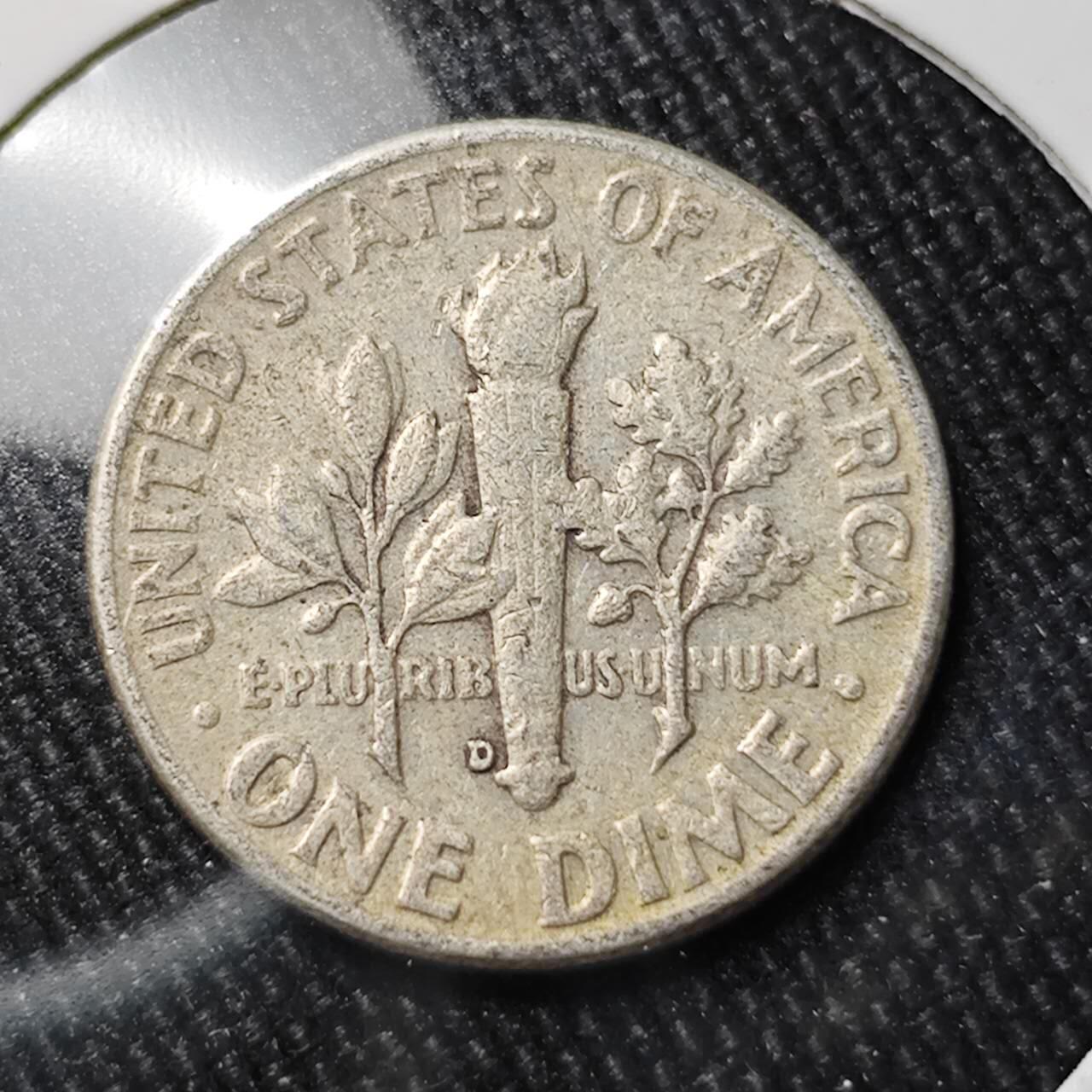 KK钱币收藏小铺 （套币 好品/批量散币 银币）专场  2月预留时间 周末发货   1962美国10分银币