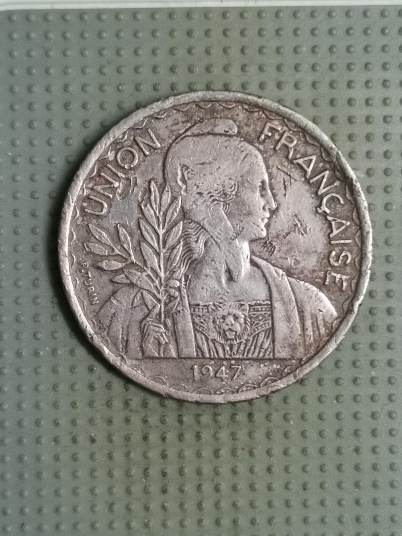 2025年第125场各国散币拍卖（总第125场） 法属印度支那1947年皮阿斯特