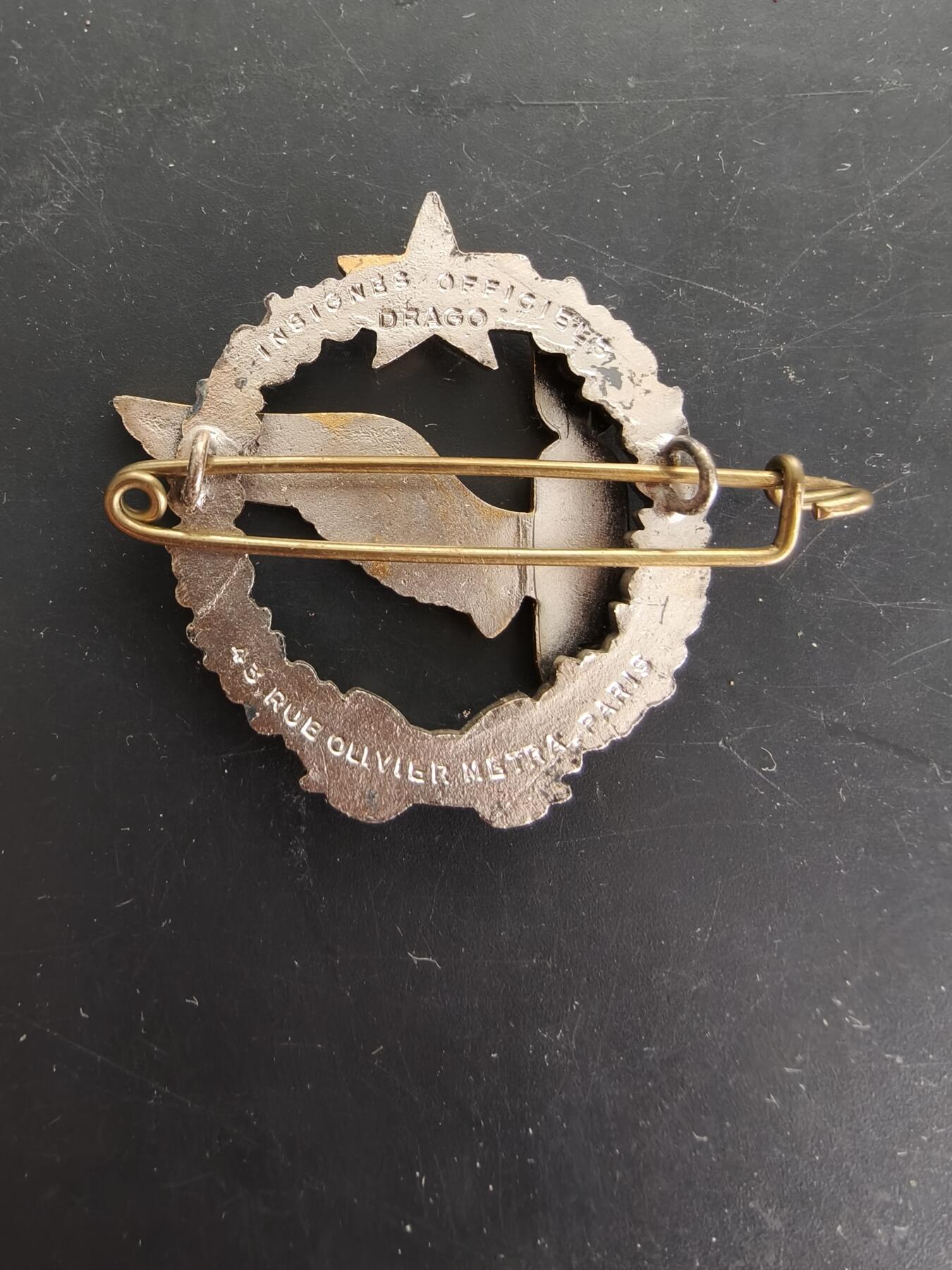 老王徽章第166期 法国空军学员轰炸机投弹手证章