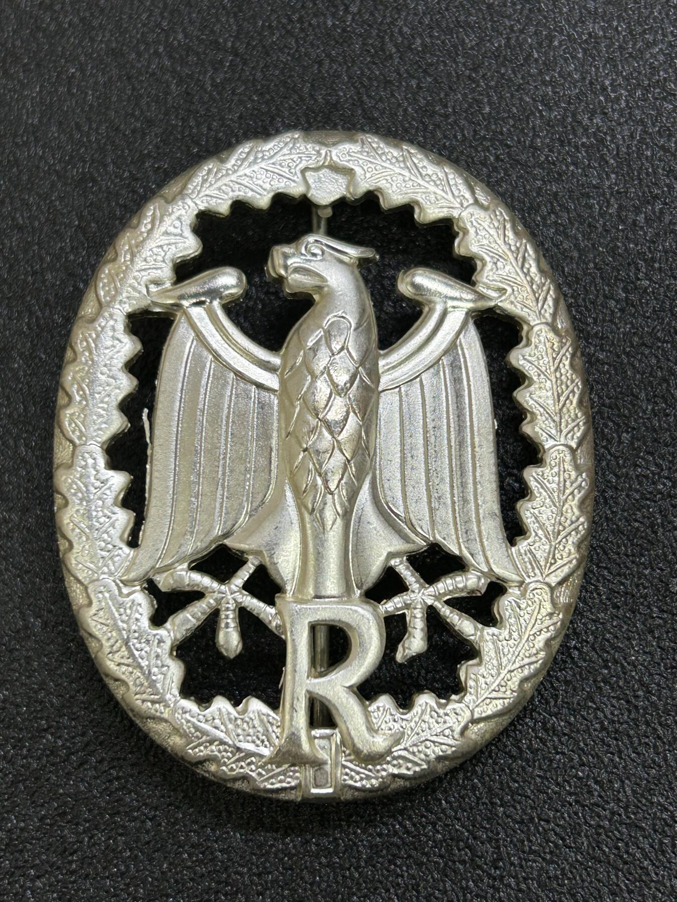 西秦中古拍卖第六十七期 西德 联邦德国 银级体能证章