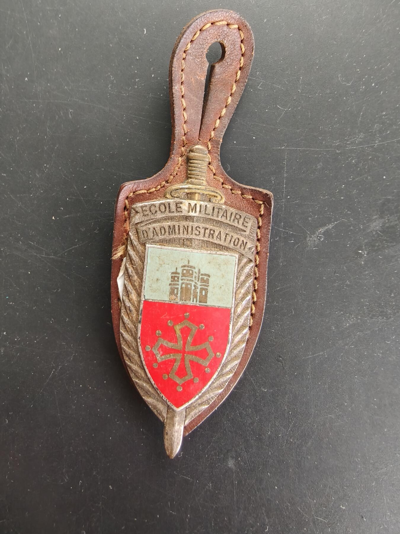 老王徽章第166期 法国军事管理学院证章