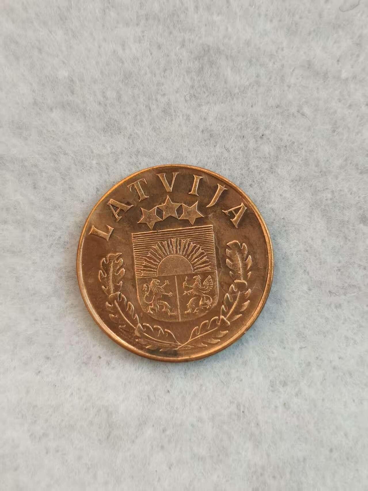 G&W世界散币，银币处理专场（第38场） 拉脱维亚1937年2分