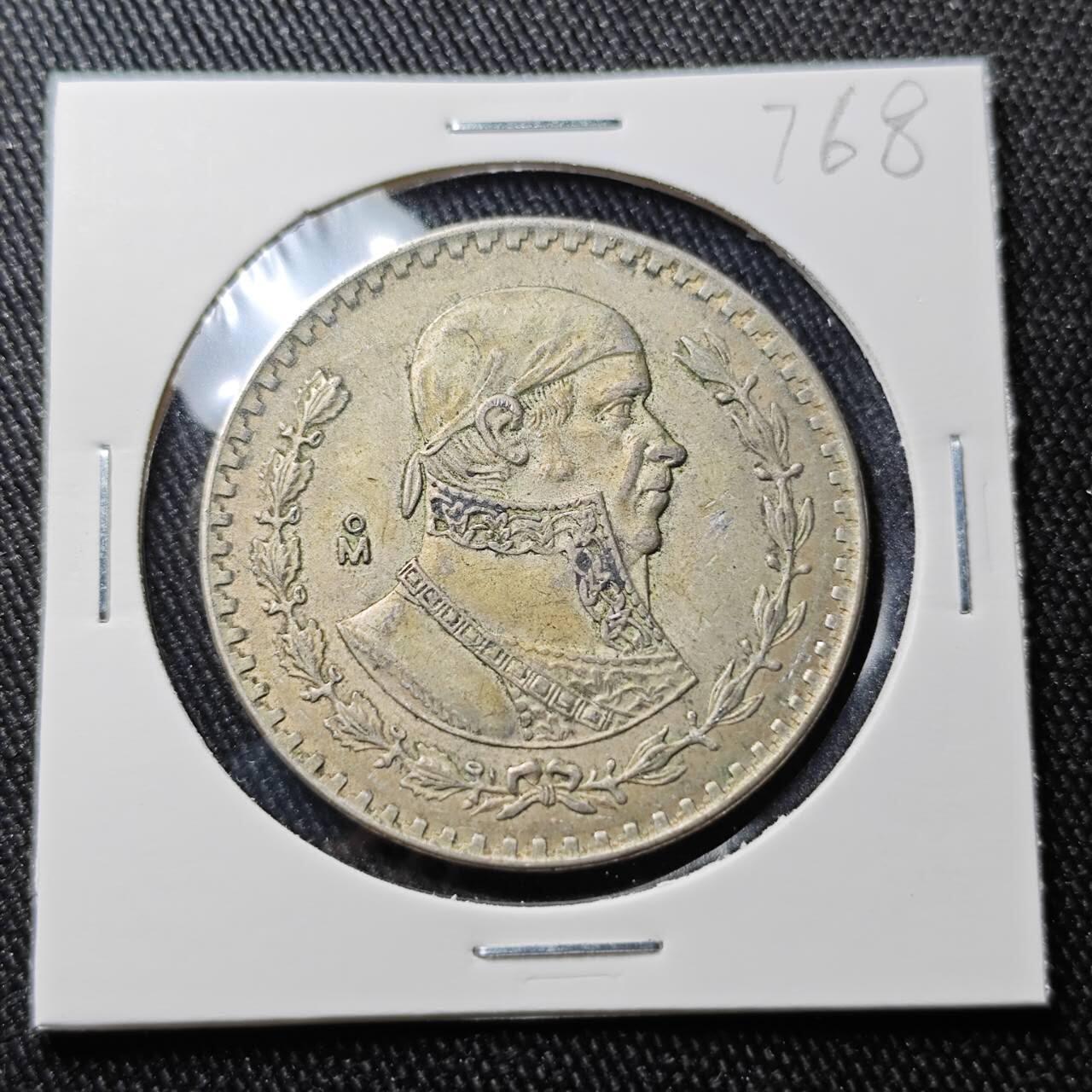 KK钱币收藏小铺 （套币 好品/批量散币 银币）专场  2月预留时间 周末发货  1964墨西哥1比索银币