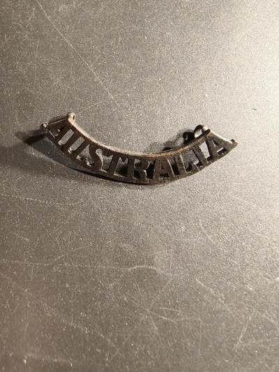 老王徽章第166期 - 英联邦澳大利亚远征军袖章      一战时期