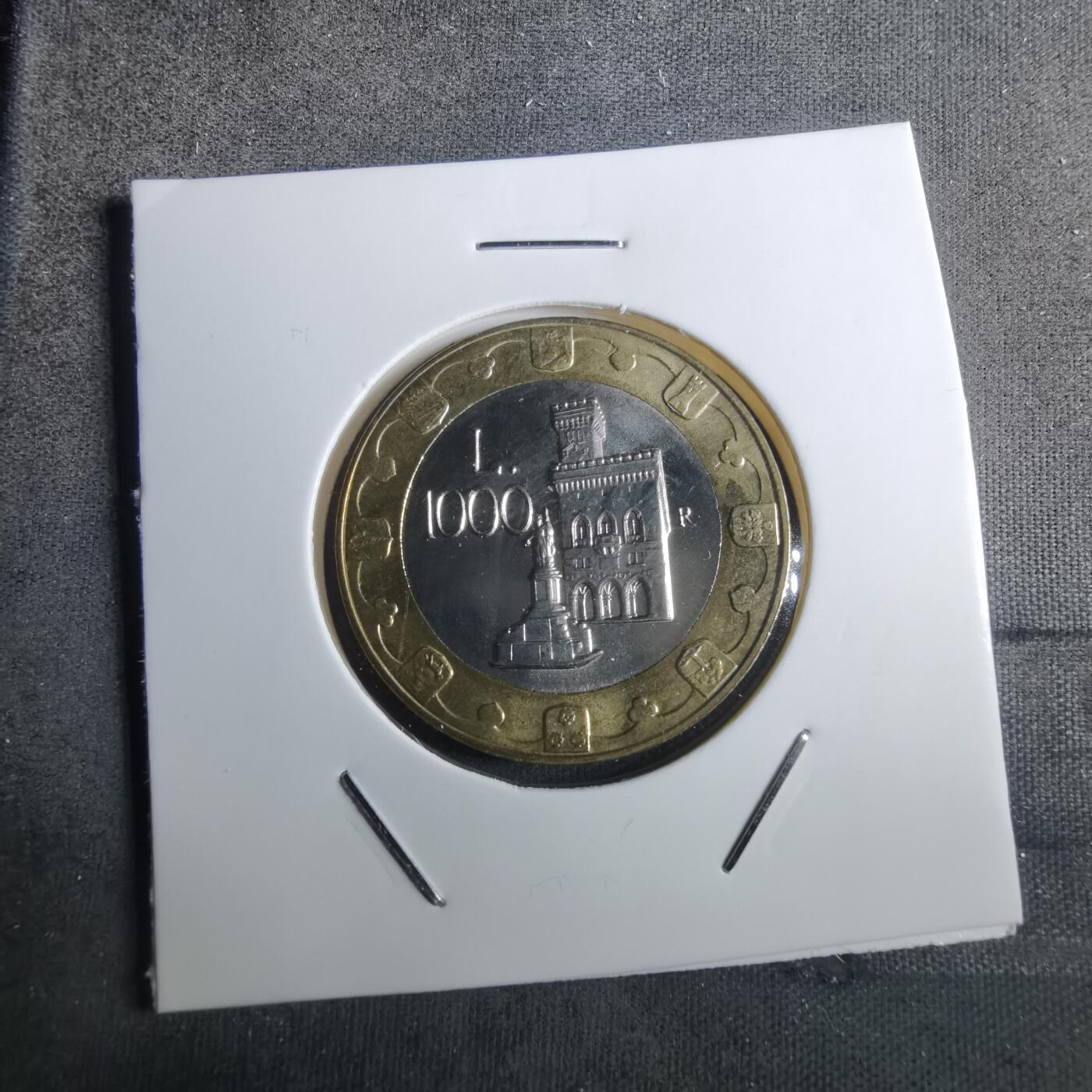 沼泽如烟--第916场 圣马力诺1997年1000里拉