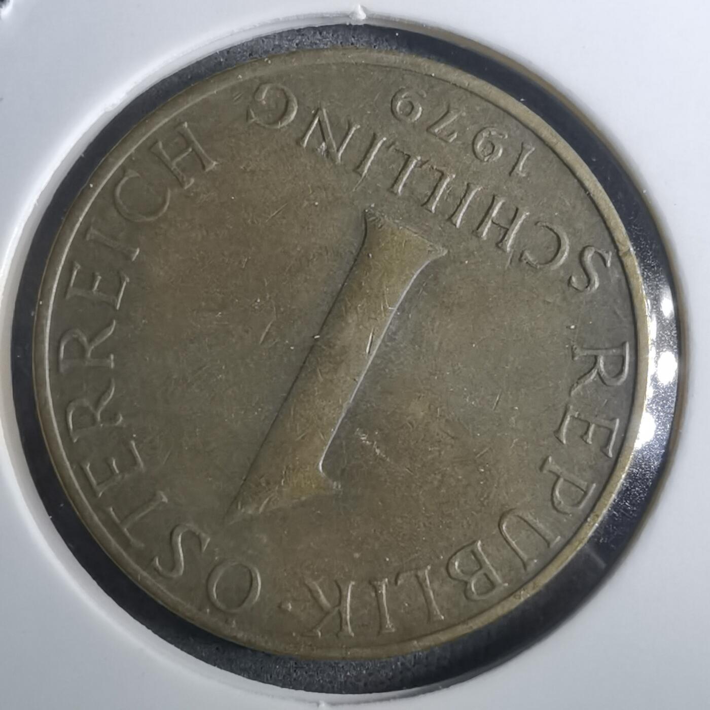 沼泽如烟--第916场 奥地利1979年1先令