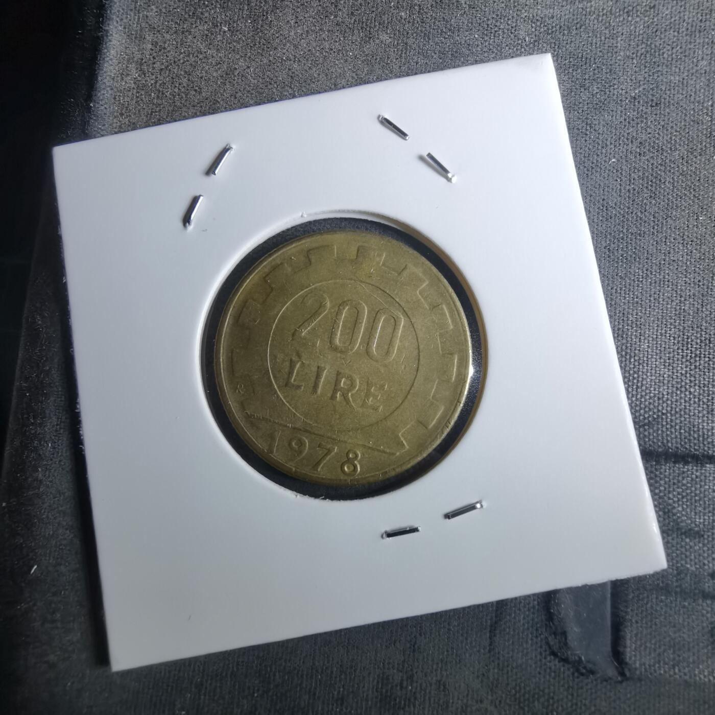 沼泽如烟--第916场 意大利1978年200里拉