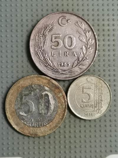 2025年第125场各国散币拍卖（总第125场） - 土耳其3枚