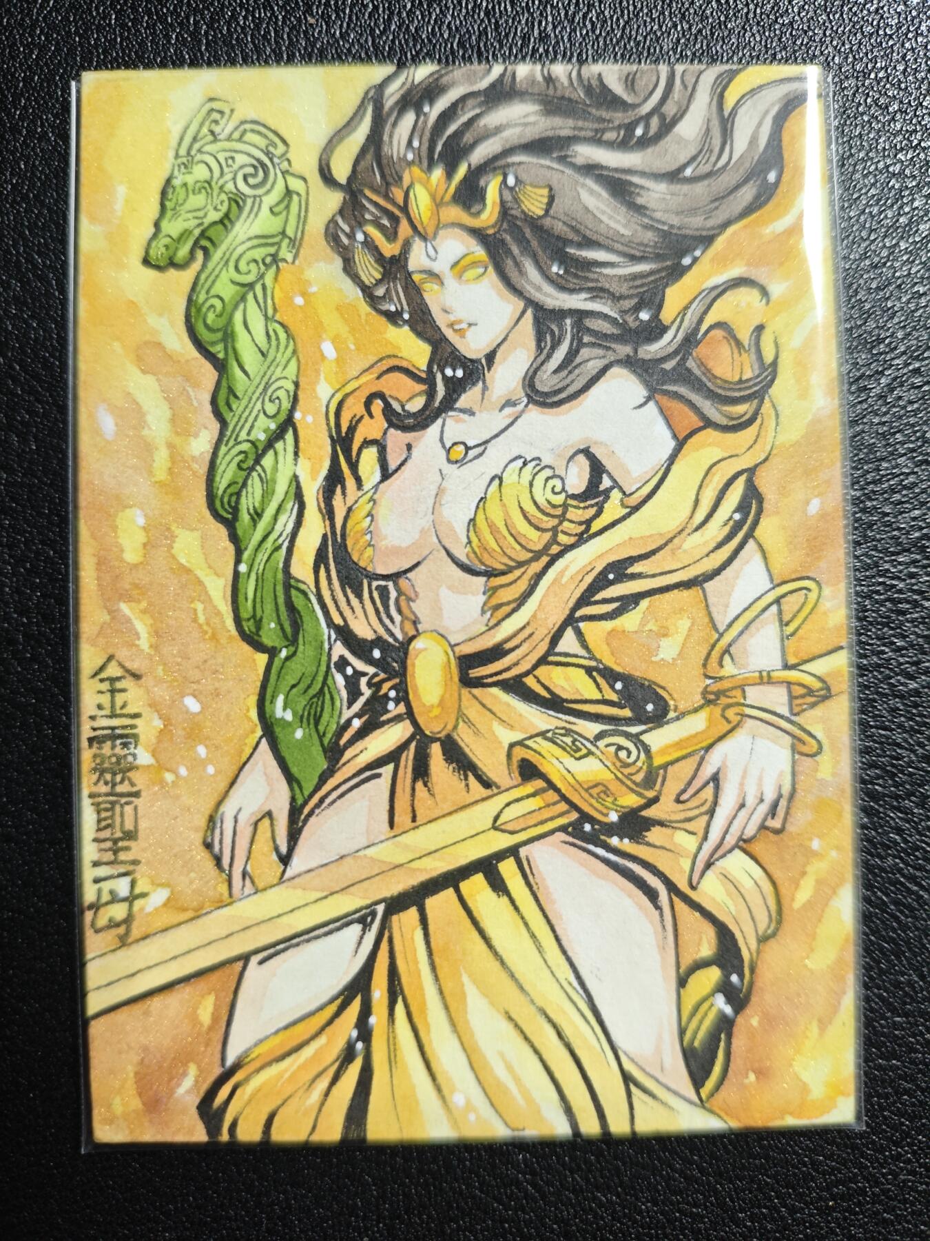 天玑星卡拍第144期《12.1周一截拍》持续收拍收评中 满赠卡需备注 【手绘卡】Rubick 封神 四大圣母 金灵圣母 无当圣母 火灵圣母 龟灵圣母 手绘卡 四张