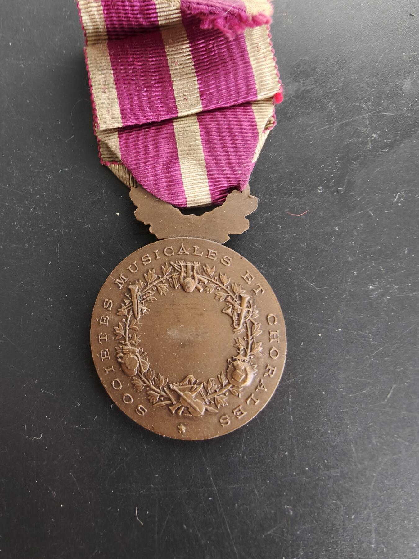 老王徽章第166期 法国铜级合唱协会奖章